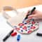 12 Packs: 6 ct. (72 total) Primary Fabric Paint Markers by Make Market®